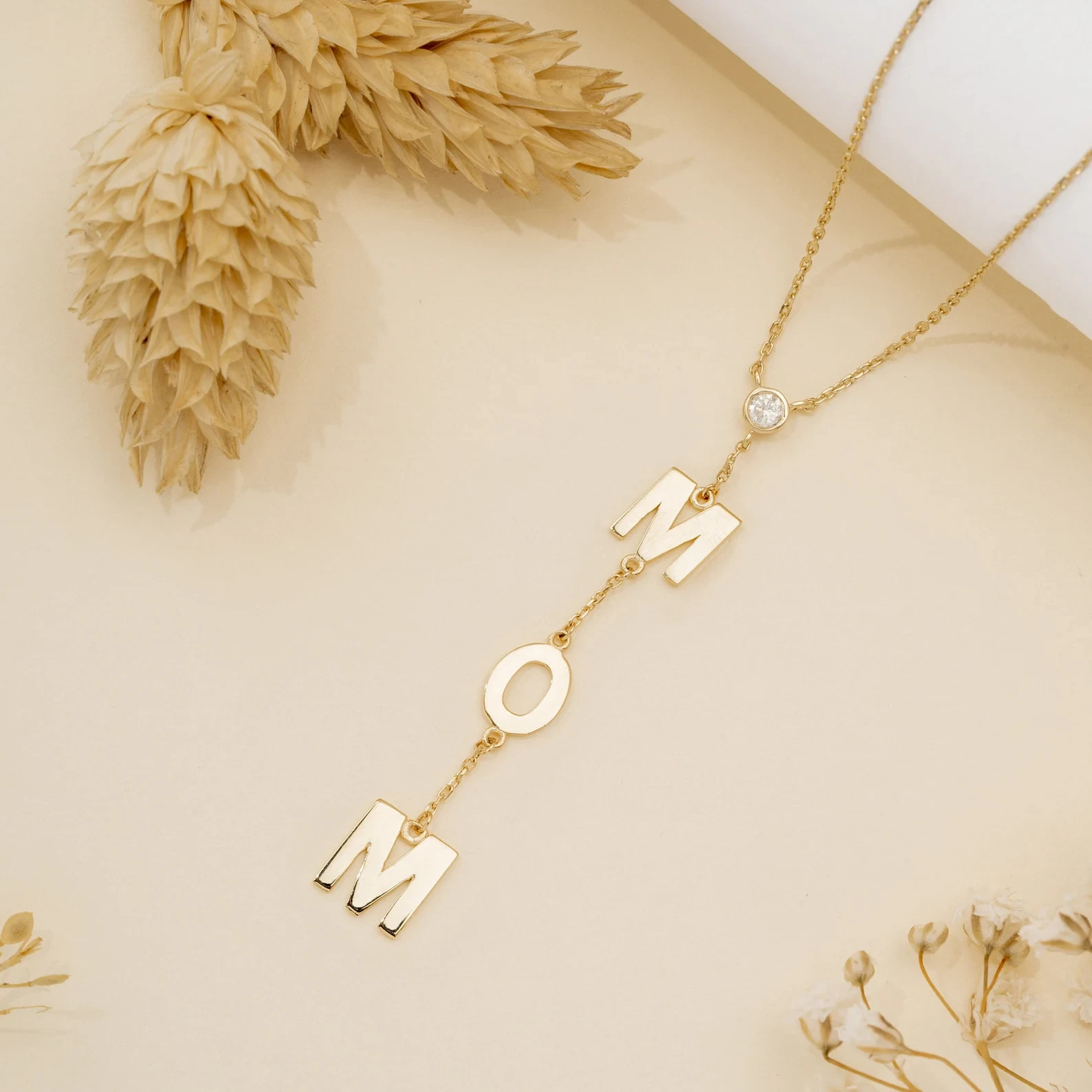 Lab Grown 1.00 Ct Round EF VS Diamond Lariat Bezel Necklace in 14K Solid Gold