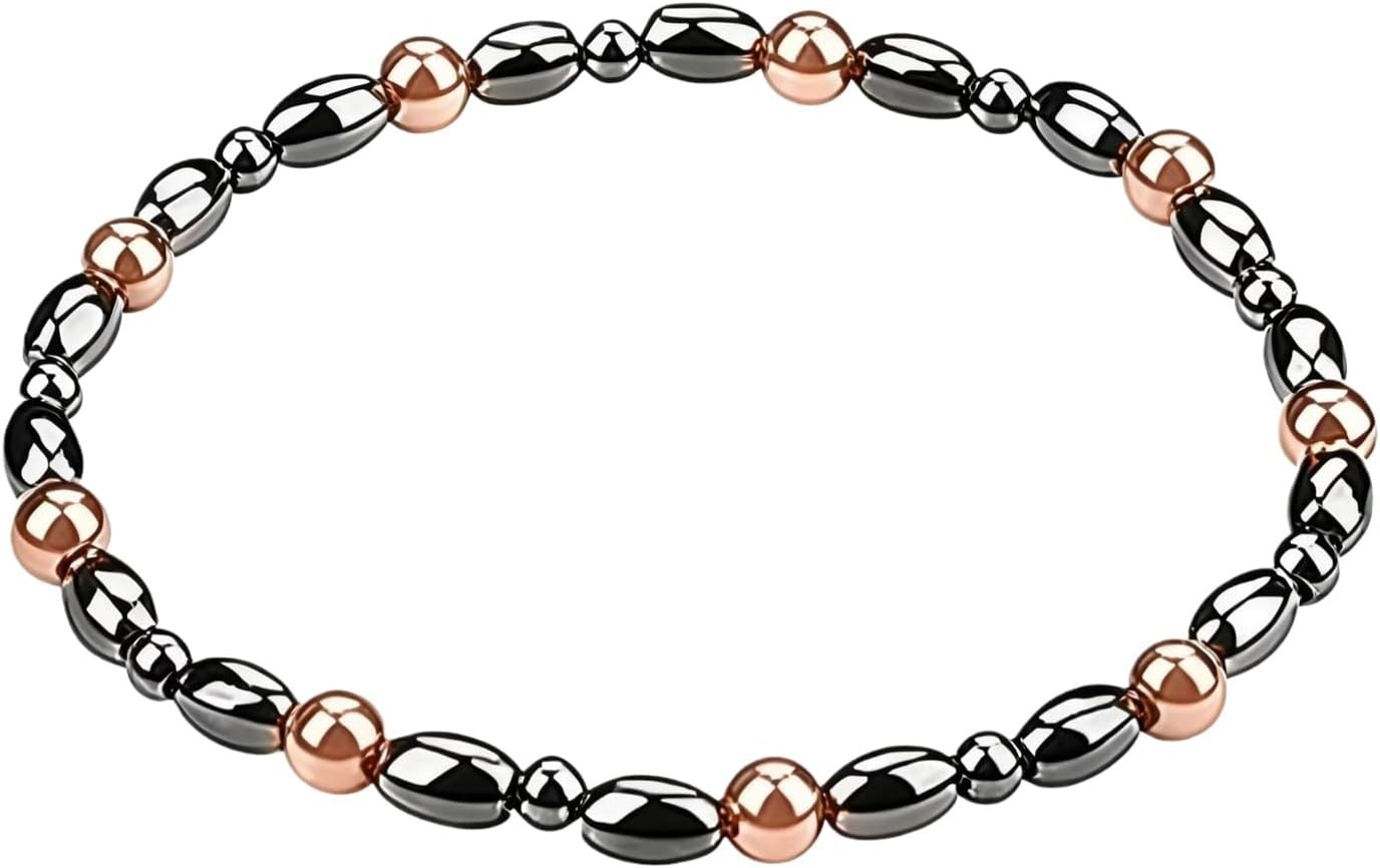 2 pack Copper Magnetic Anklets for Women Copper Magnetic Therapy Anklet Magnet B
