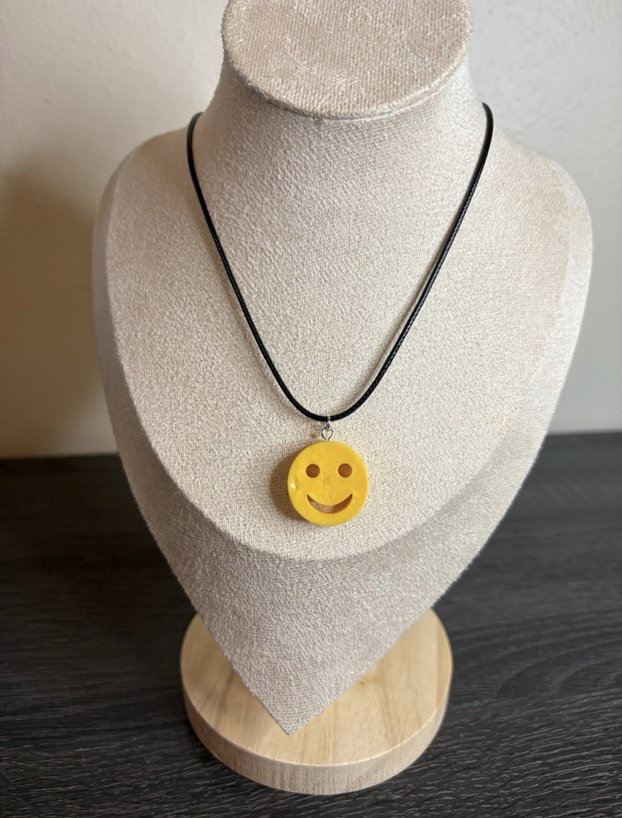 NEW Handmade Smiley Fry Necklace