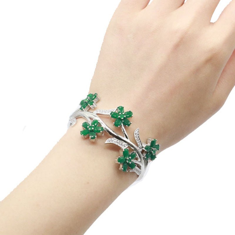32x14mm Dazzling 18.5g Fire Rainbow Mystic Topaz Women Silver Bracelet 6.5-7.5″