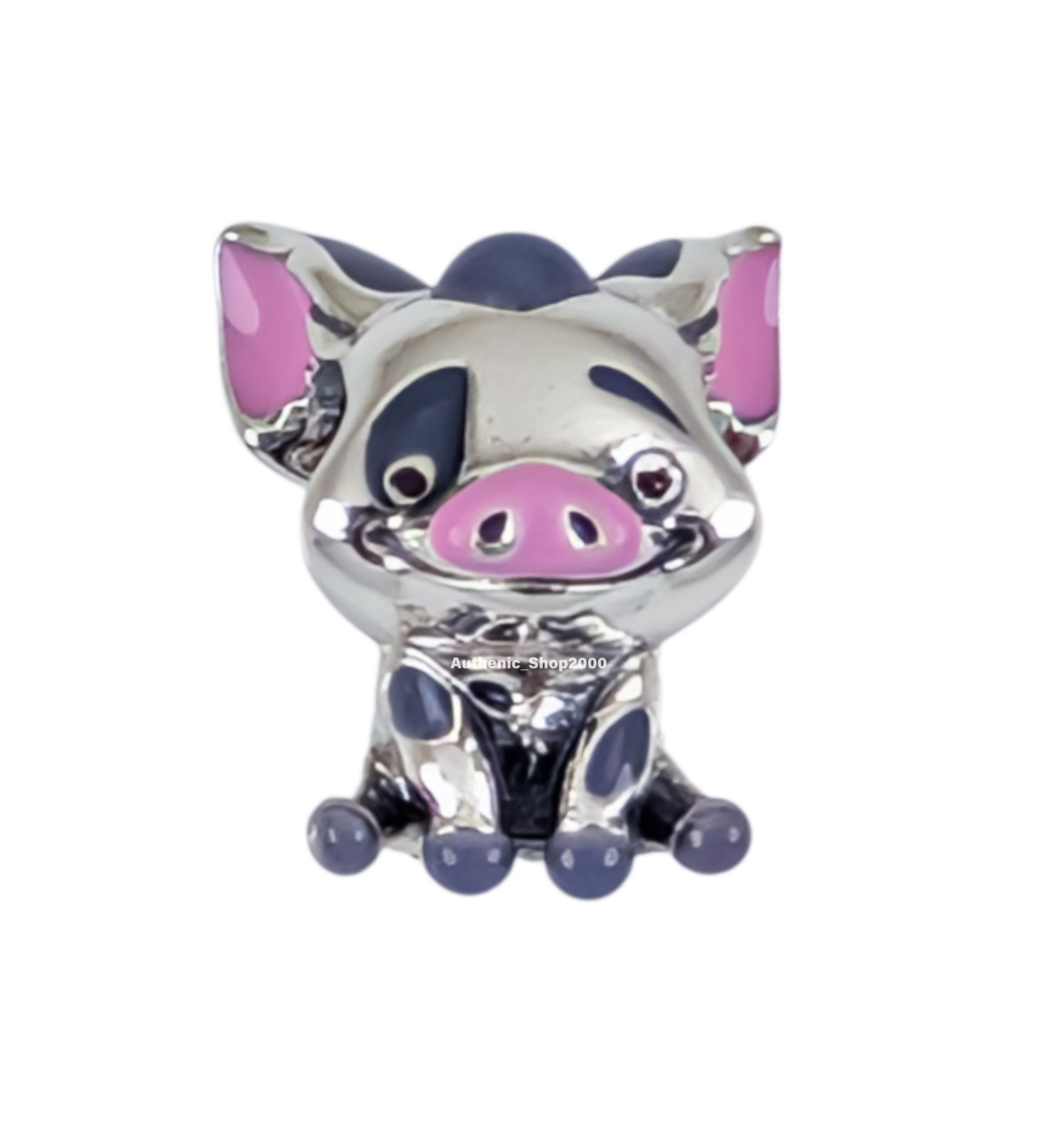 New 100% Authentic 925 Ale PANDORA x Disney Moana Pua the Pig Charm 793843C01