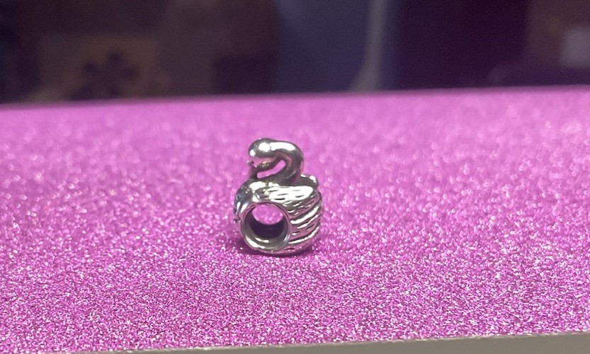 Pandora Ugly Duckling Swan Charm 790319 Sterling Silver Retired