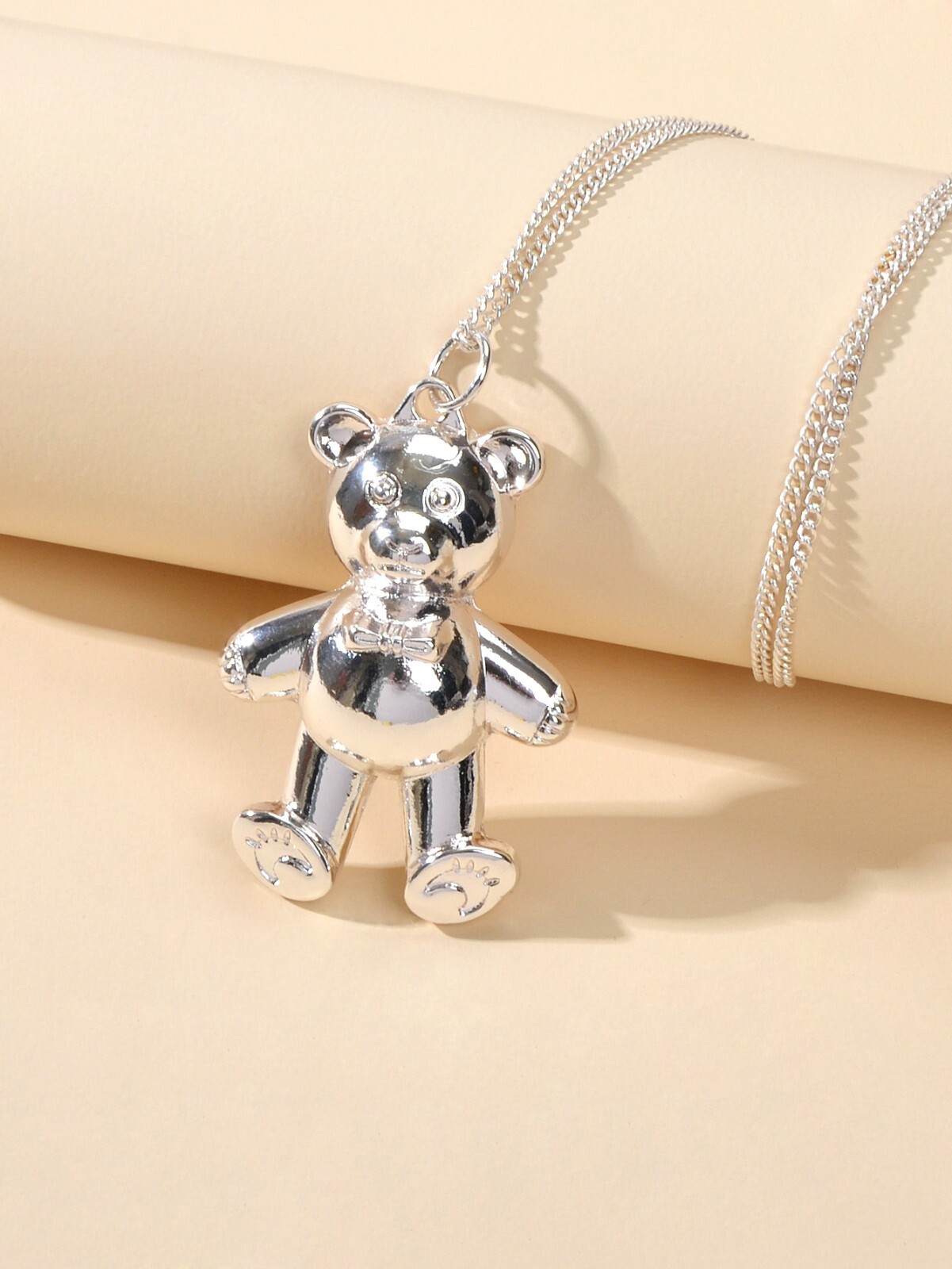 Cute Fashion Teddy Bear Necklace Lover Pendant Chain Australian Themed Jewellery