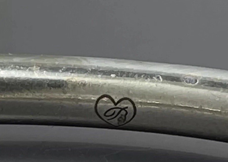 Brighton love bangle with the 2 rhinestone charms included nwot.