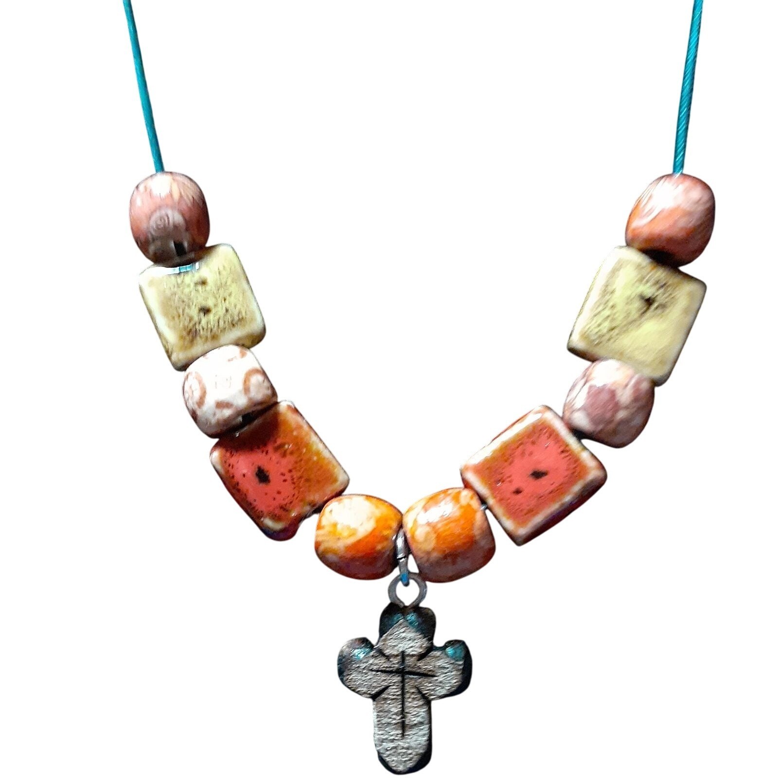 Handmade Casual Cross Necklaces