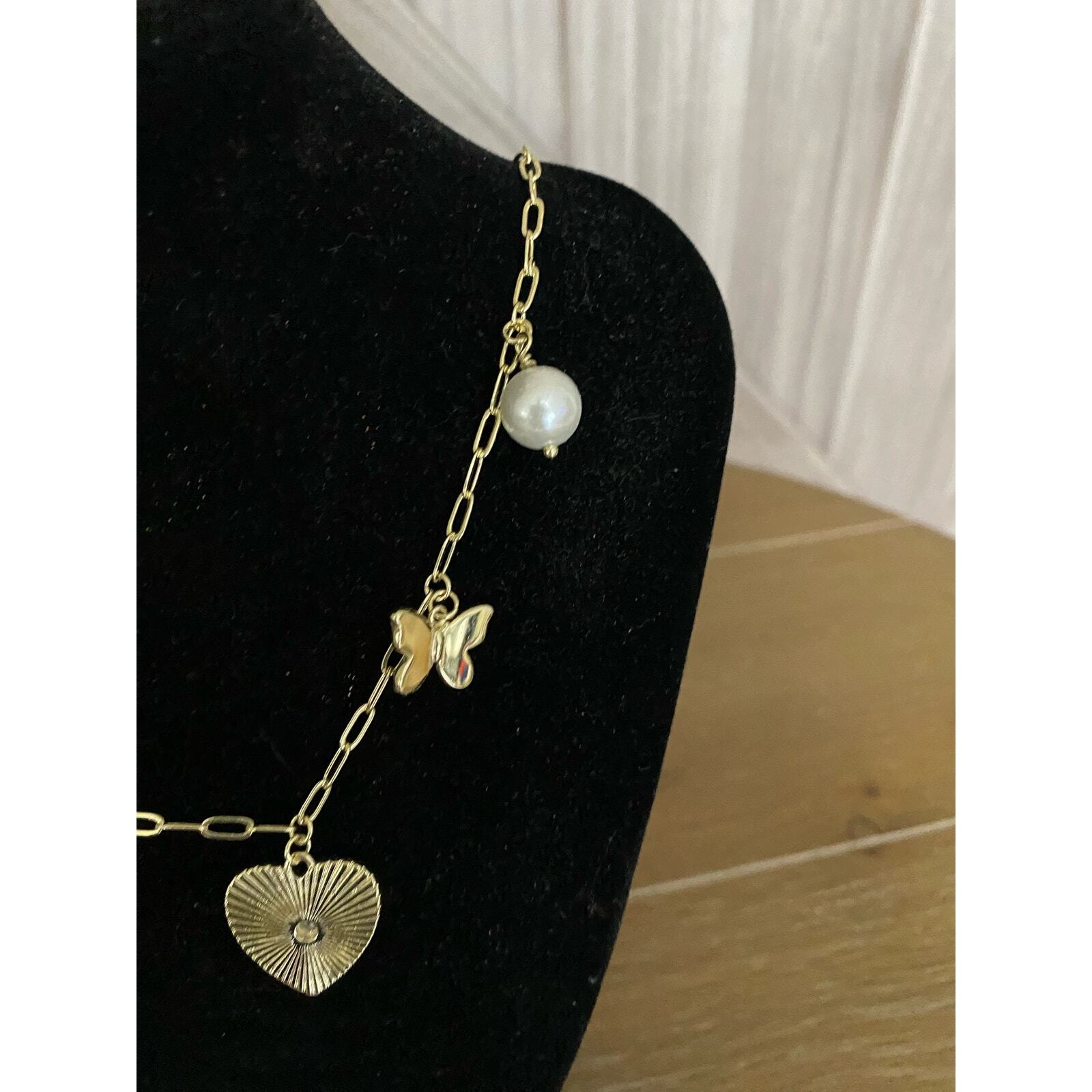 NEW Jennifer Miller Heart charm necklace