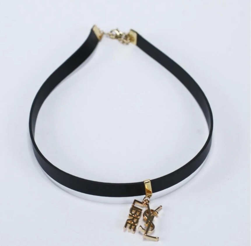 Yves Saint Laurent YSL Necklace Choker with Original Box Bracelet Accessory VIP