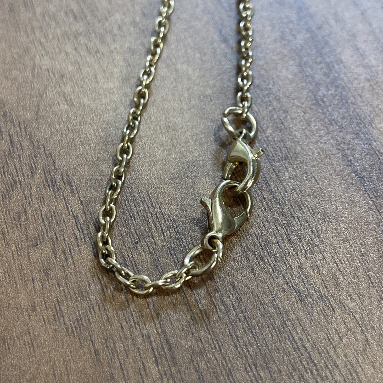 Long Multi Circle Tassel Necklace Pendant Link Chain Lobster Claw Clasp