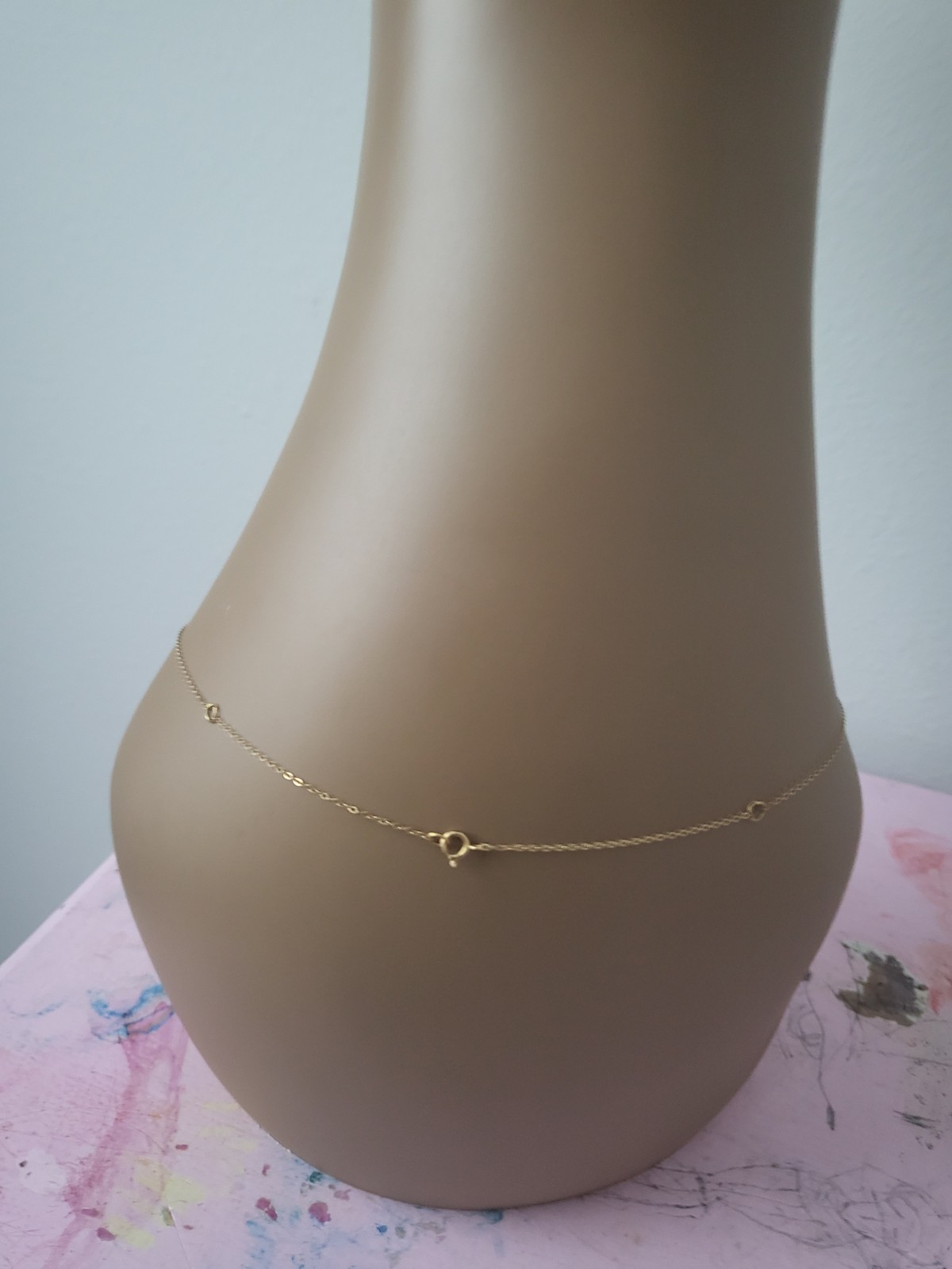 Gold Jewelry Chain 18k Light Gold Color