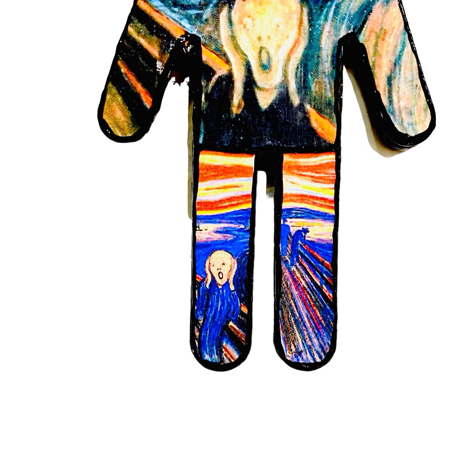 The Scream by Munch Art Lover People Pin