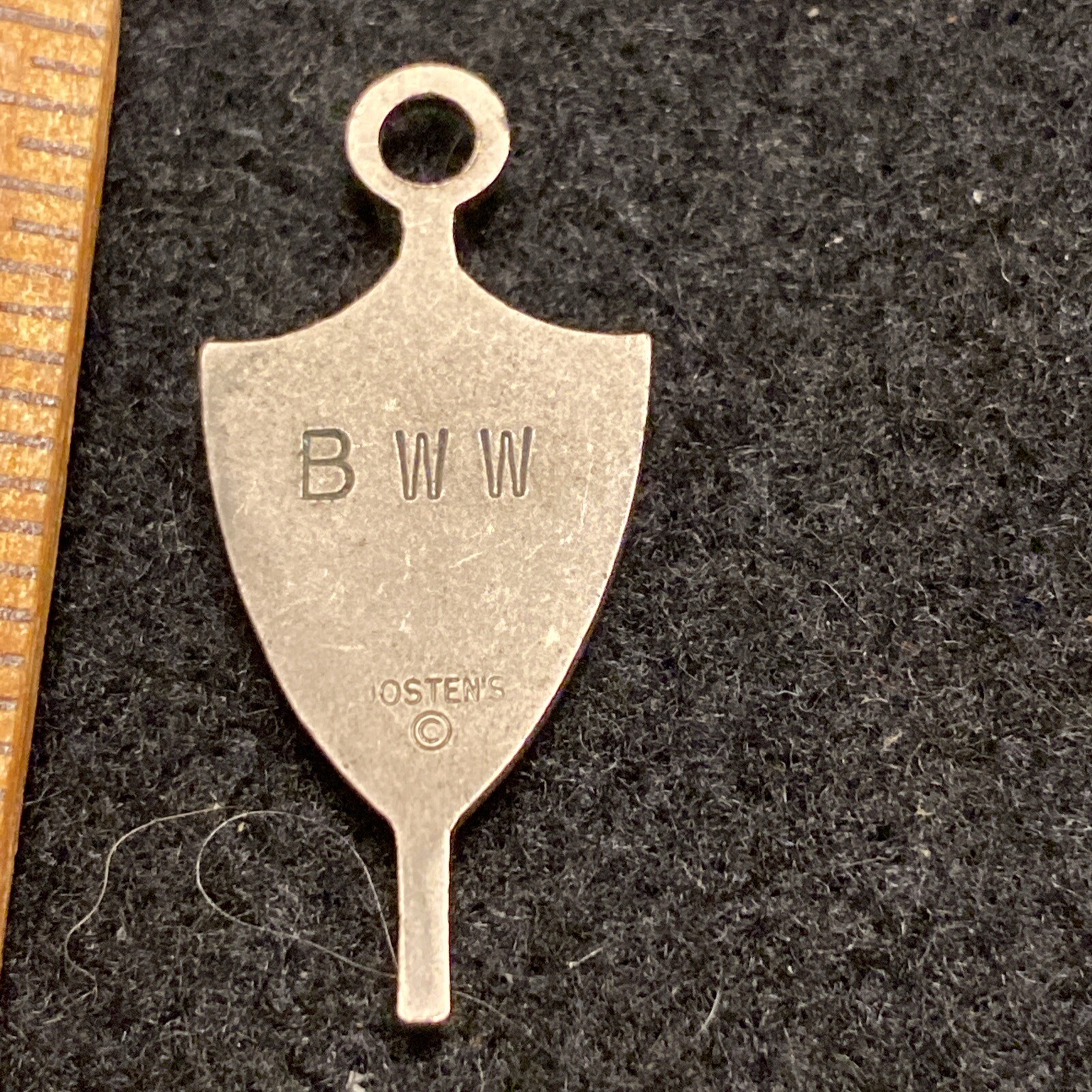 Vintage Senior Class 1971 Red & Green Charm Pendants by Josten’s