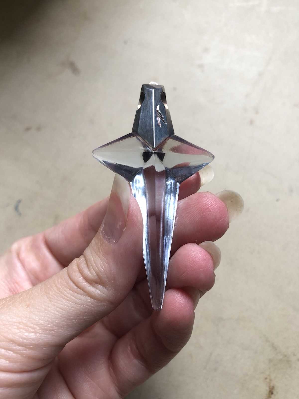 Thierry Mugler Angel “Beware of Stars” Pendant