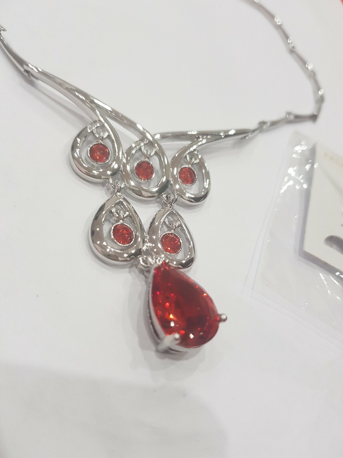 Necklace Silver Shine Beautiful Modren Style 4 Colors Available