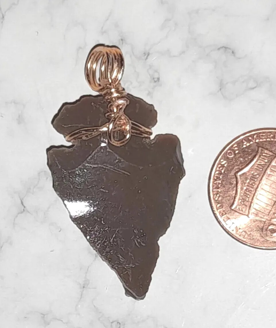 Natural jasper Arrowheads necklaces male female new pendants jewelry Gift unisex