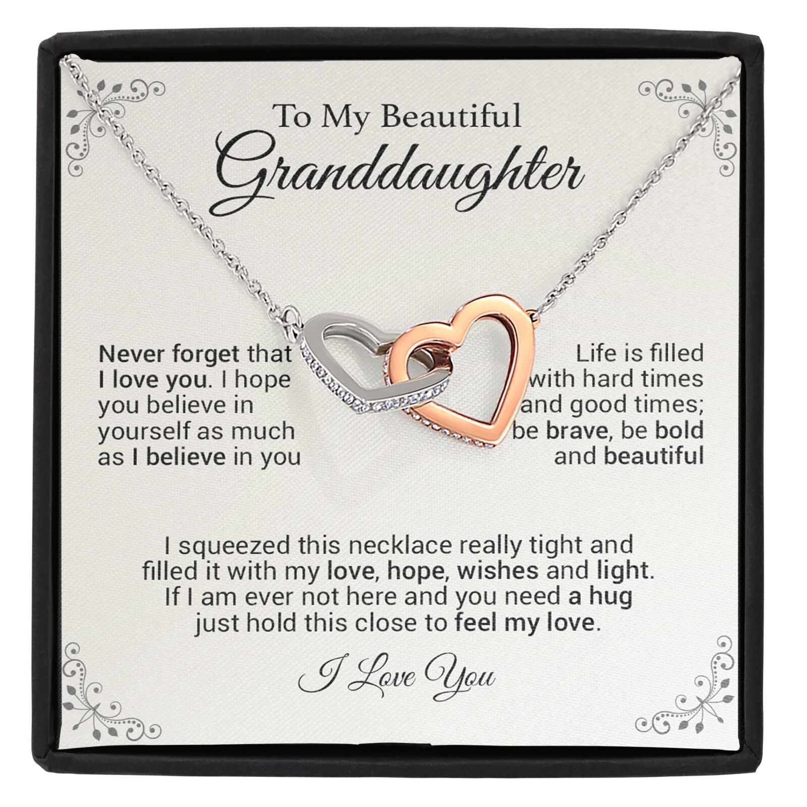 To My Granddaughter, Gift For Granddaughter, Granddaughter Gift from Grandma