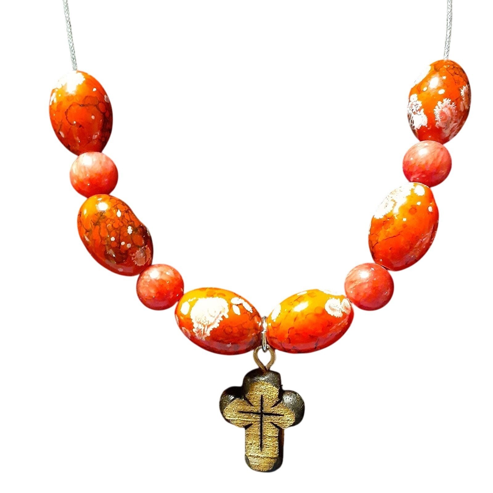 Handmade Casual Cross Necklaces