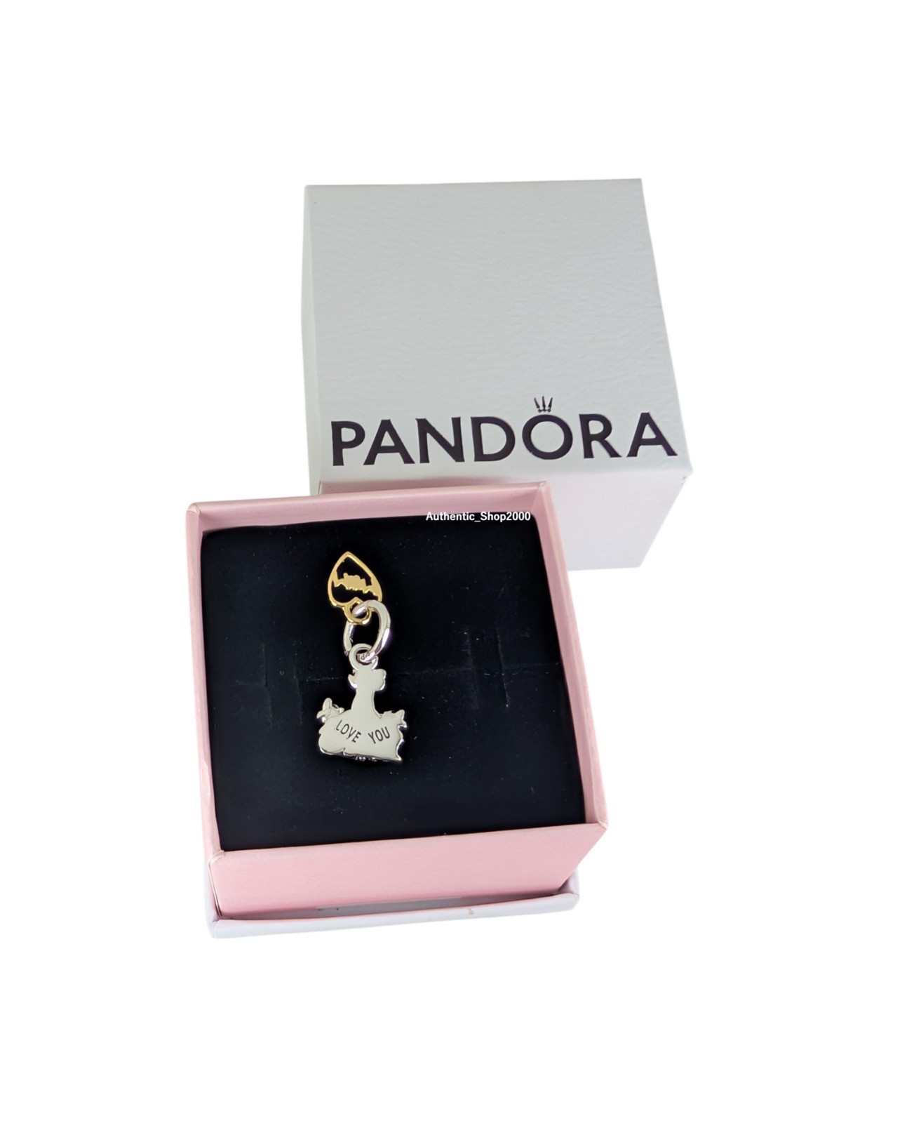 New 100% Auth PANDORA Disney Aristocats Duchess & Kittens Mom Charm 764465C01