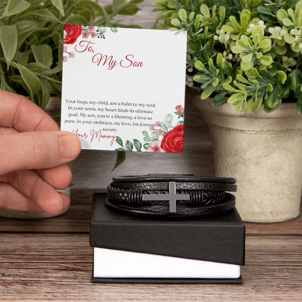 To my son bracelet