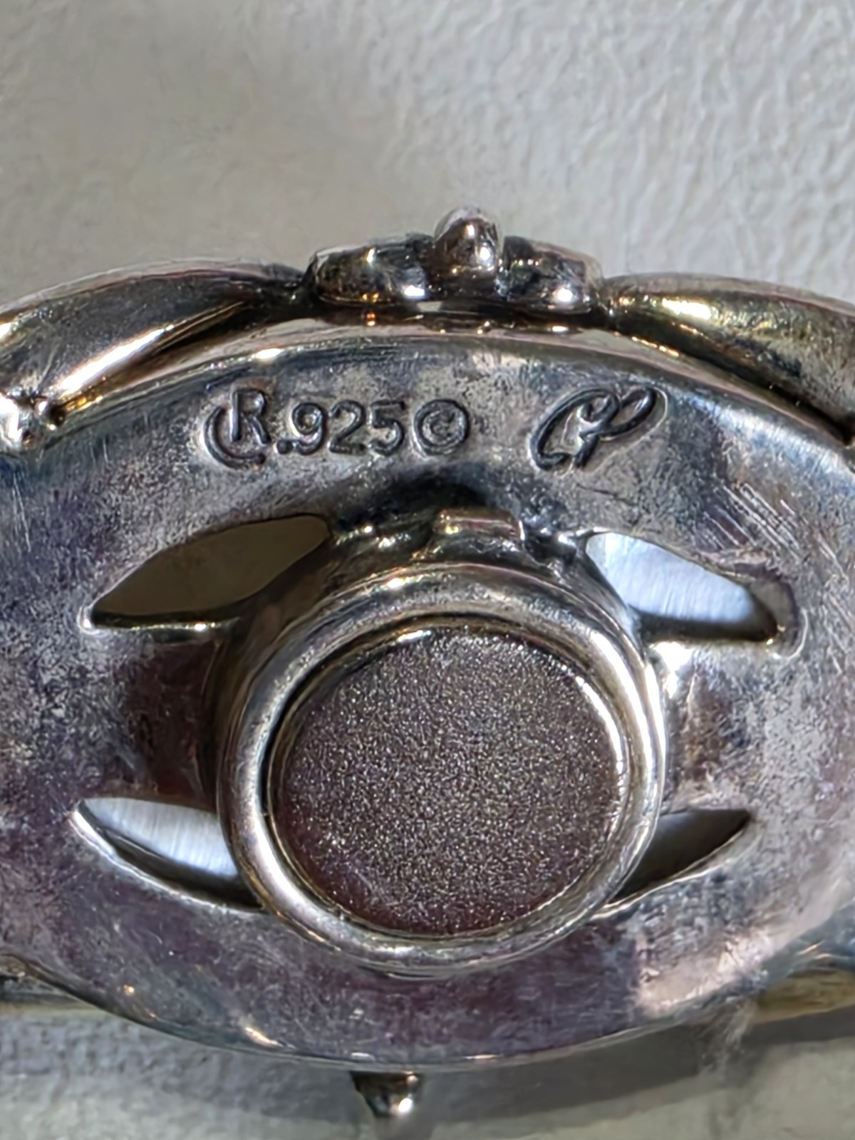 Beautiful Carolyn Pollack Relios Interchangeable Pendant and Ring Magnetic Set