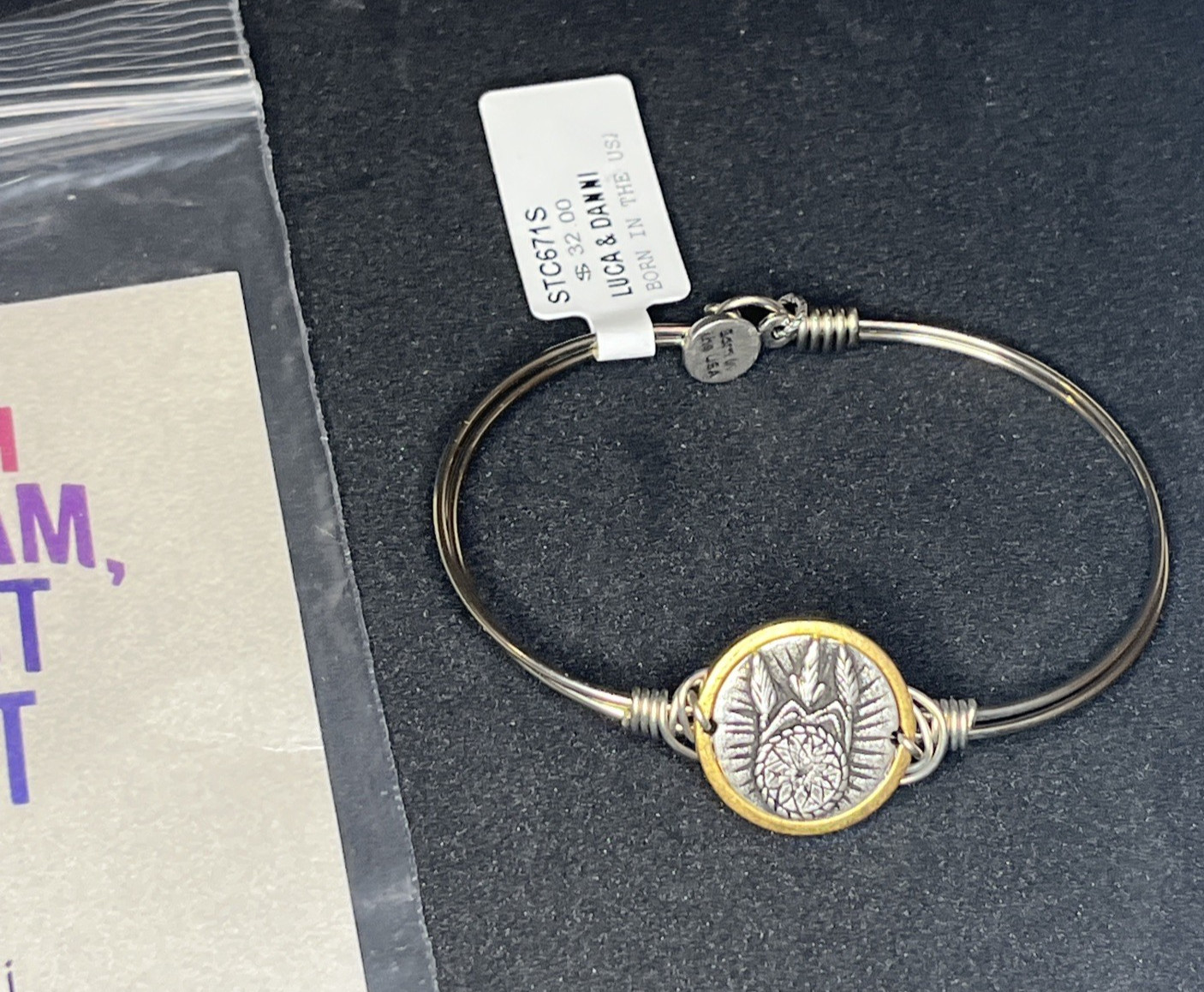 Luca & Danni Dreamcatcher Bangle Bracelet Regular Size New with tags