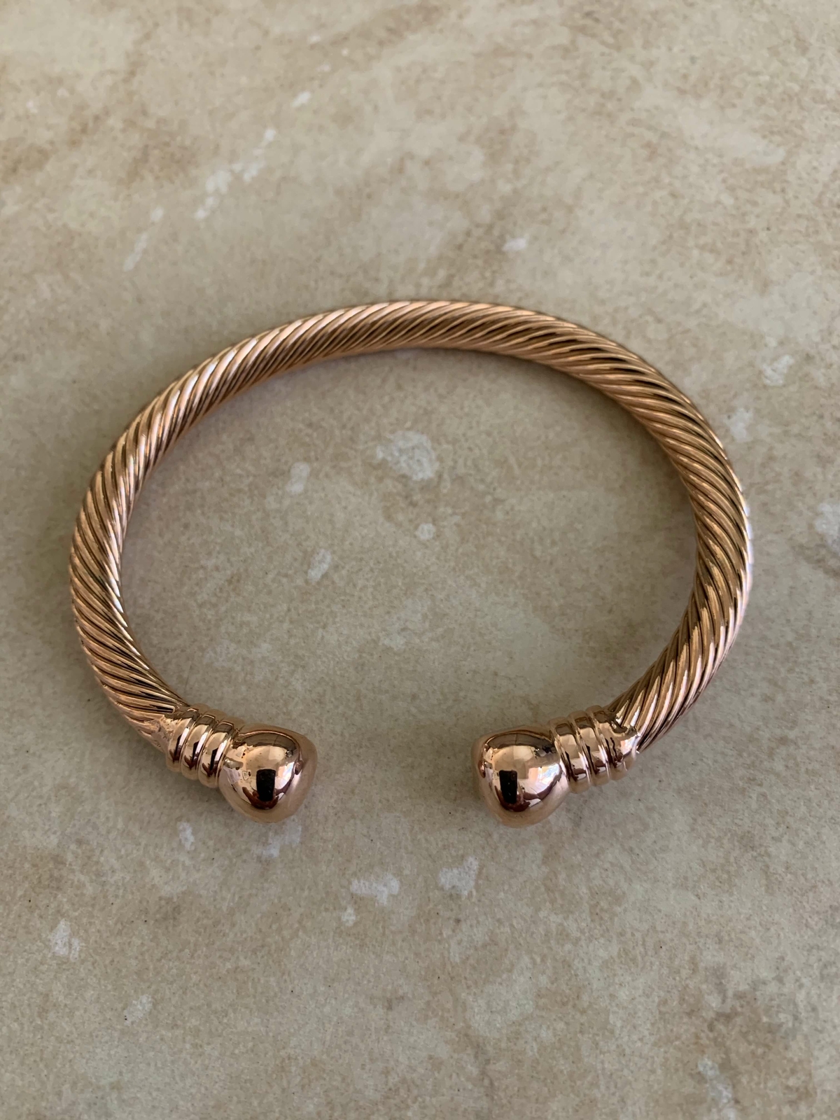 Pure Copper Magnetic Bracelet Bangle Arthritis Pain Relief Power Valentine Gift