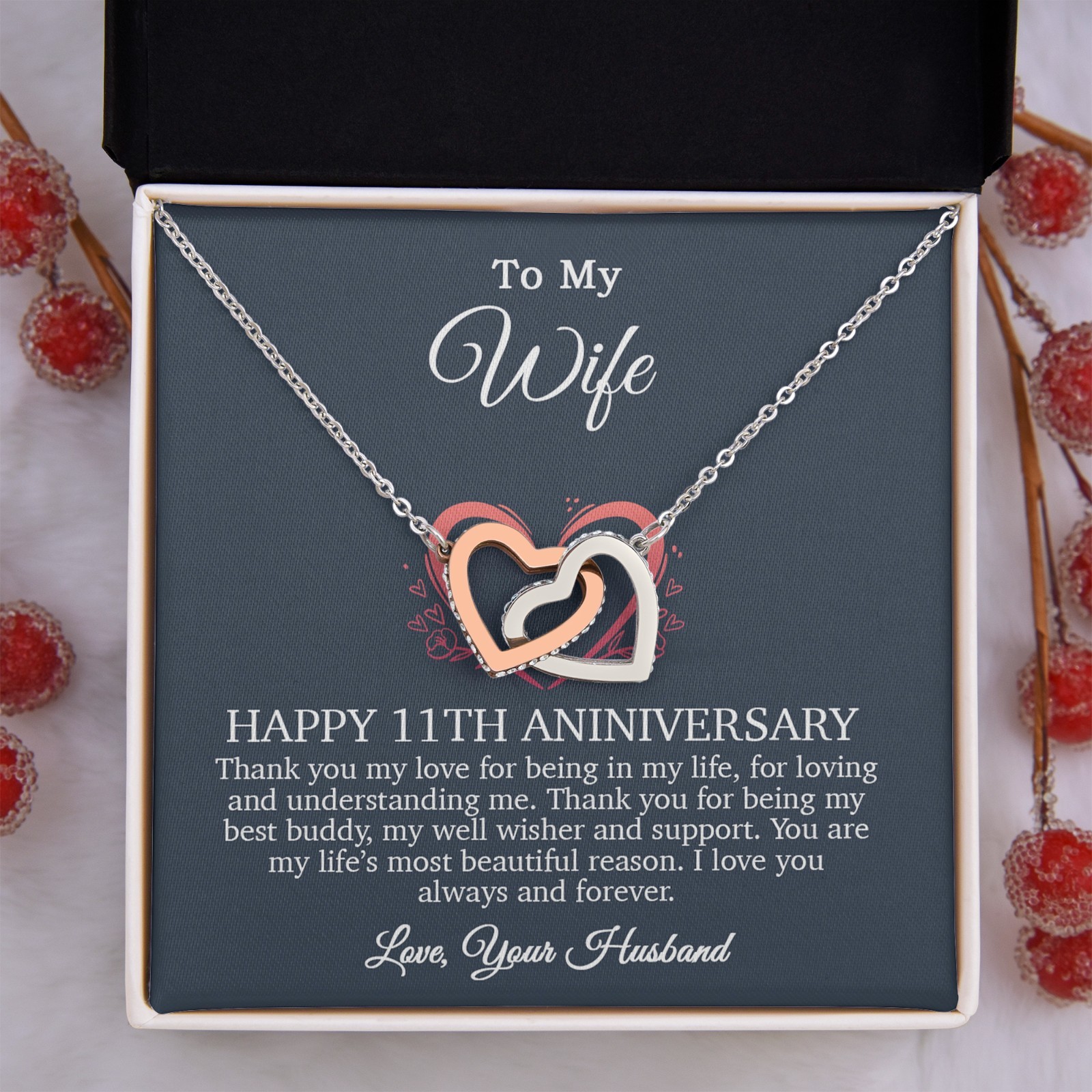 11th Anniversary Gift For Wife, 11 Year Anniversary Gifts, 11th Wedding Annivers