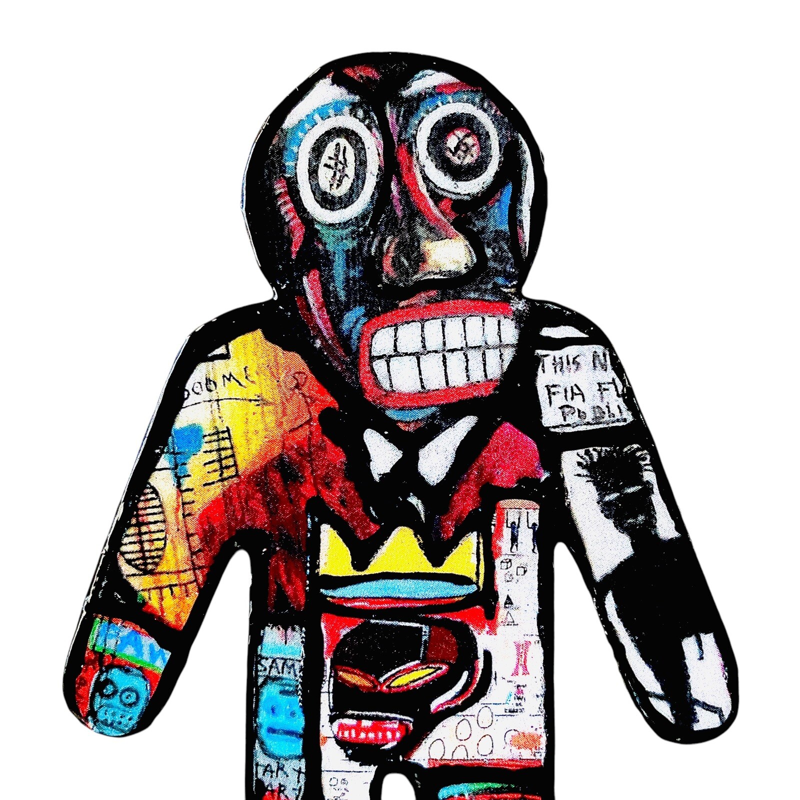 Basquiat Art Lover People Pin