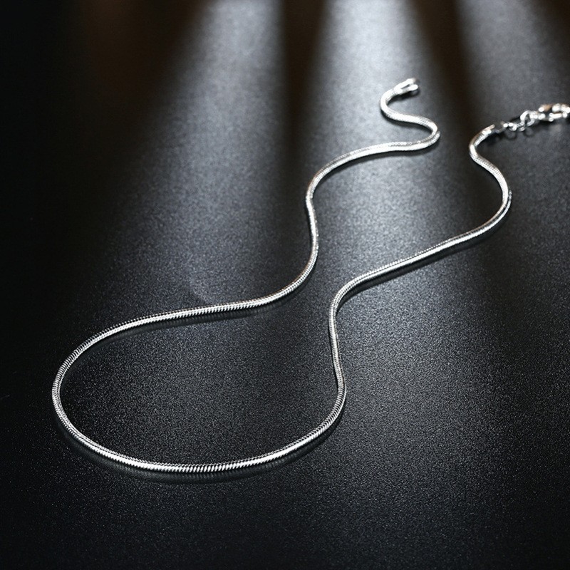 16″-30″ Mens Womens 925 Sterling Silver Snake Chain Necklace #N240