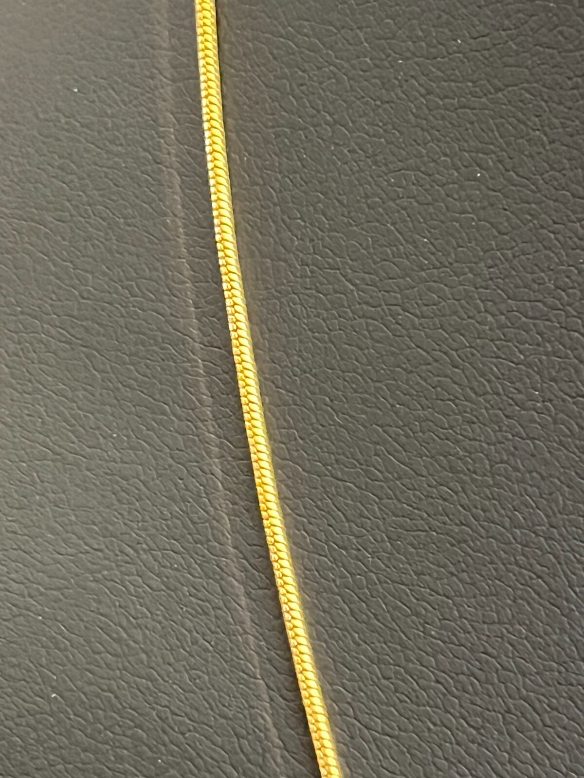 Men’s Women’s Elegant New 20″ Gold Tone 1.2mm Snake Chain Fits Pendant Necklace