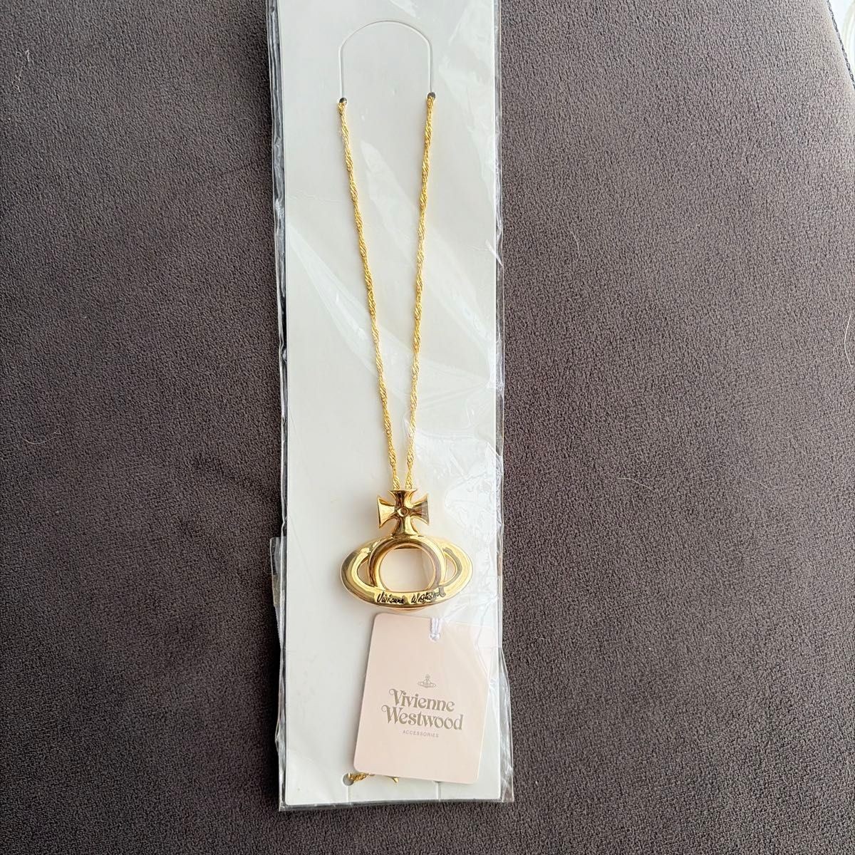 Vivienne Westwood Orb Glasses Holder Necklace Pendant New with Tags Gold Rare