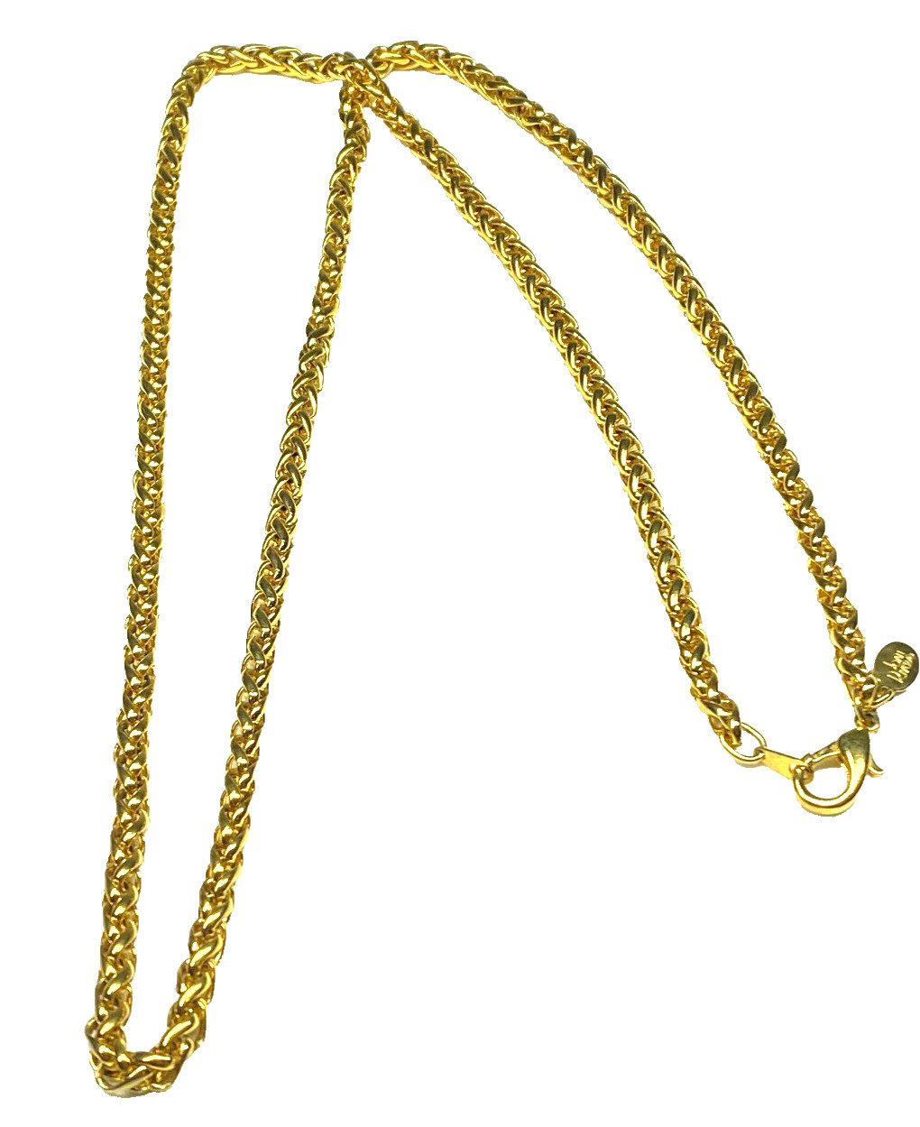 Joan Rivers Gold Tone Wheat or Spiga Chain 30″ Classic Collection