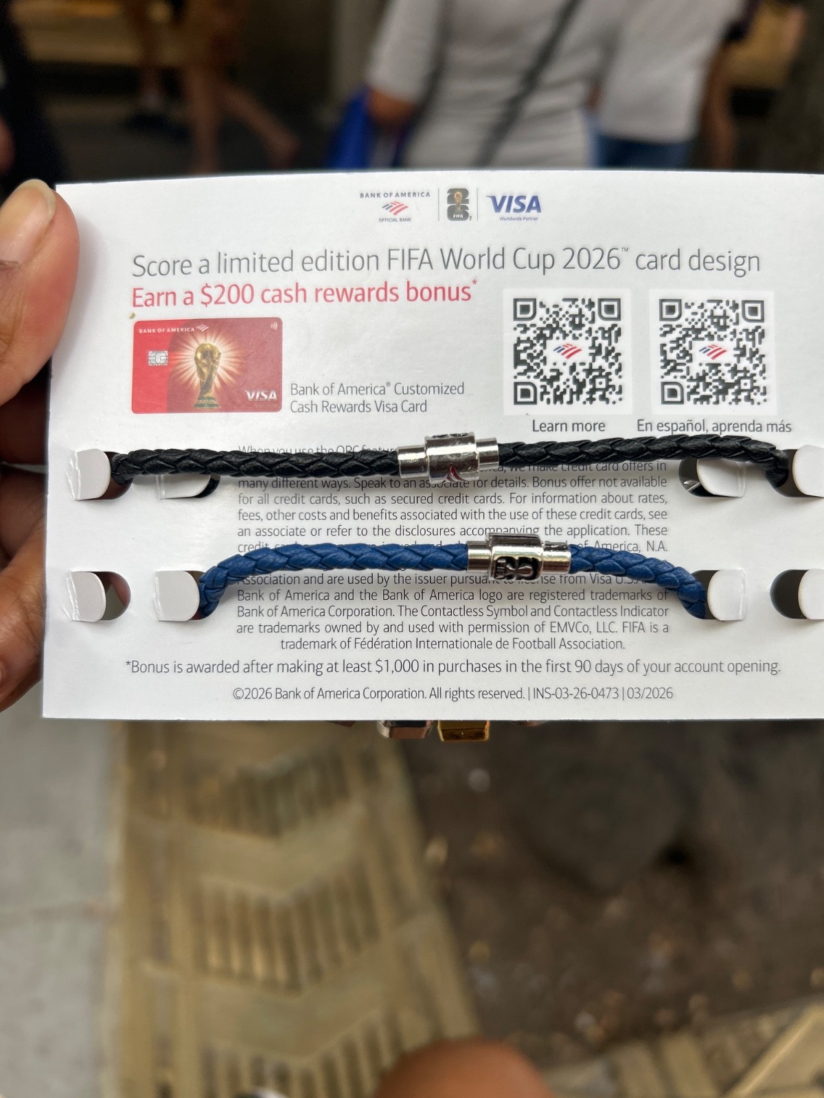 2026 FIFA World Cup New York Bracelet