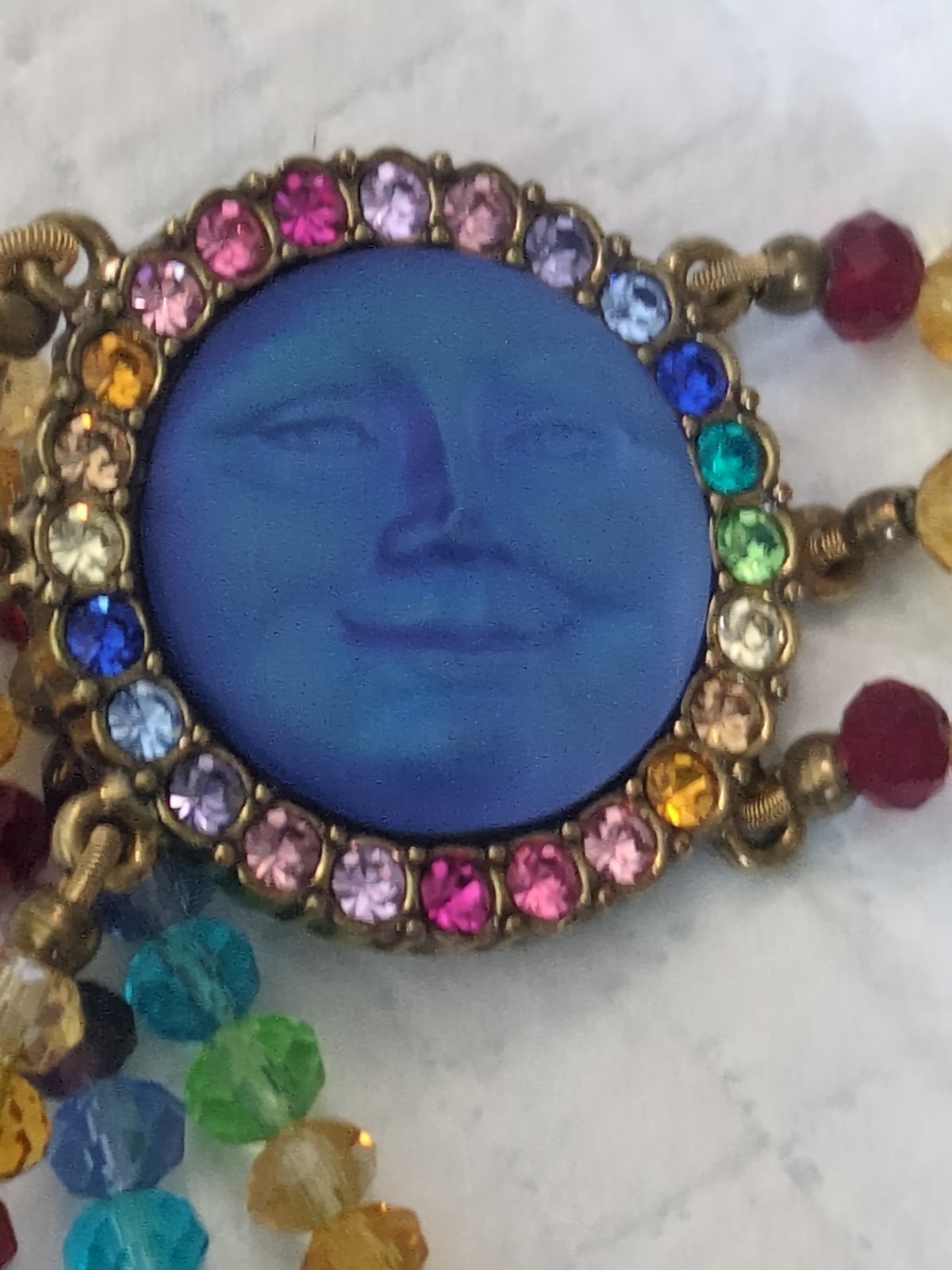 kirks folly “Blue” moon face bracelet