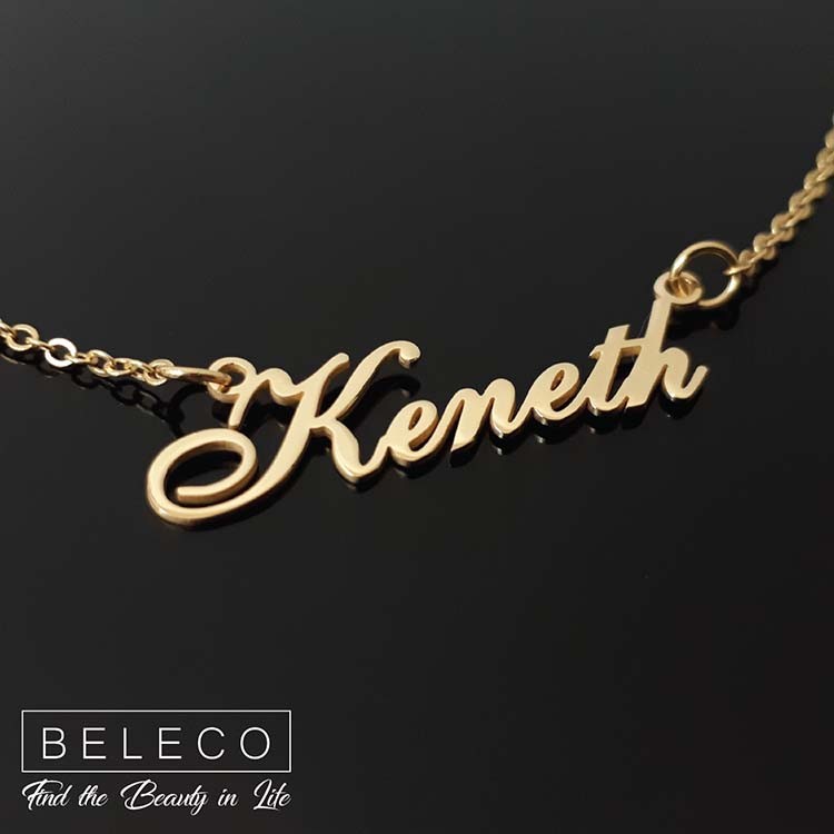 Customize Name Necklace 15 Font Style Custom Your Name Necklace With Any Name