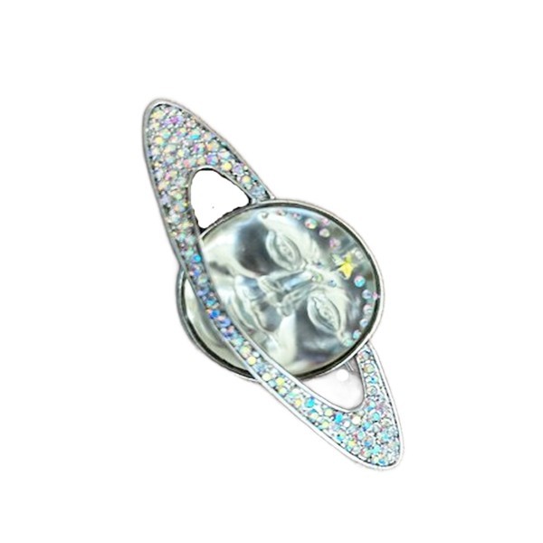 Kirks Folly Solar Galaxy Venus Seaview Moon Pin Pendant ST Aurora Borealis