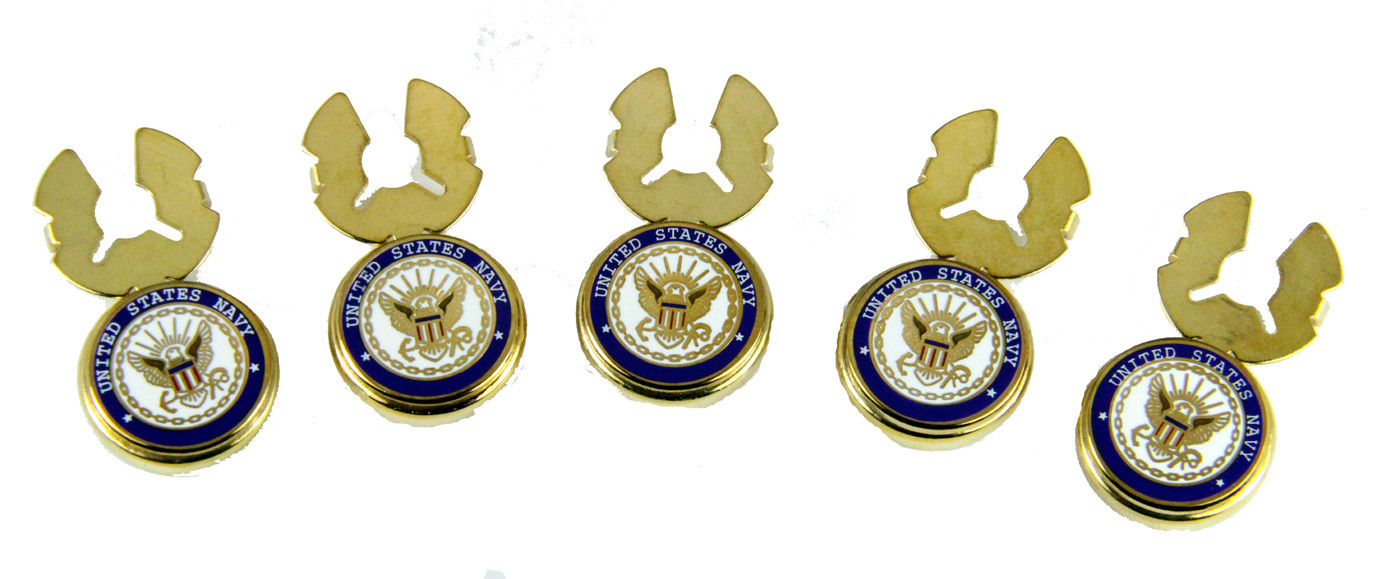 4031870 United States Navy Button Covers US Naval Officer Formal Dress Blues Tux