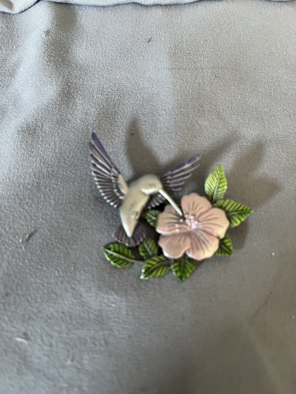 Jewelry – Necklace, earrings, hummingbird pin