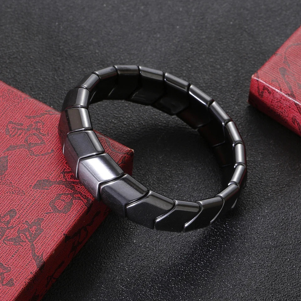 Magnetic Healing Therapy Arthritis Bracelet Hematite Weight Loss Pain Relief