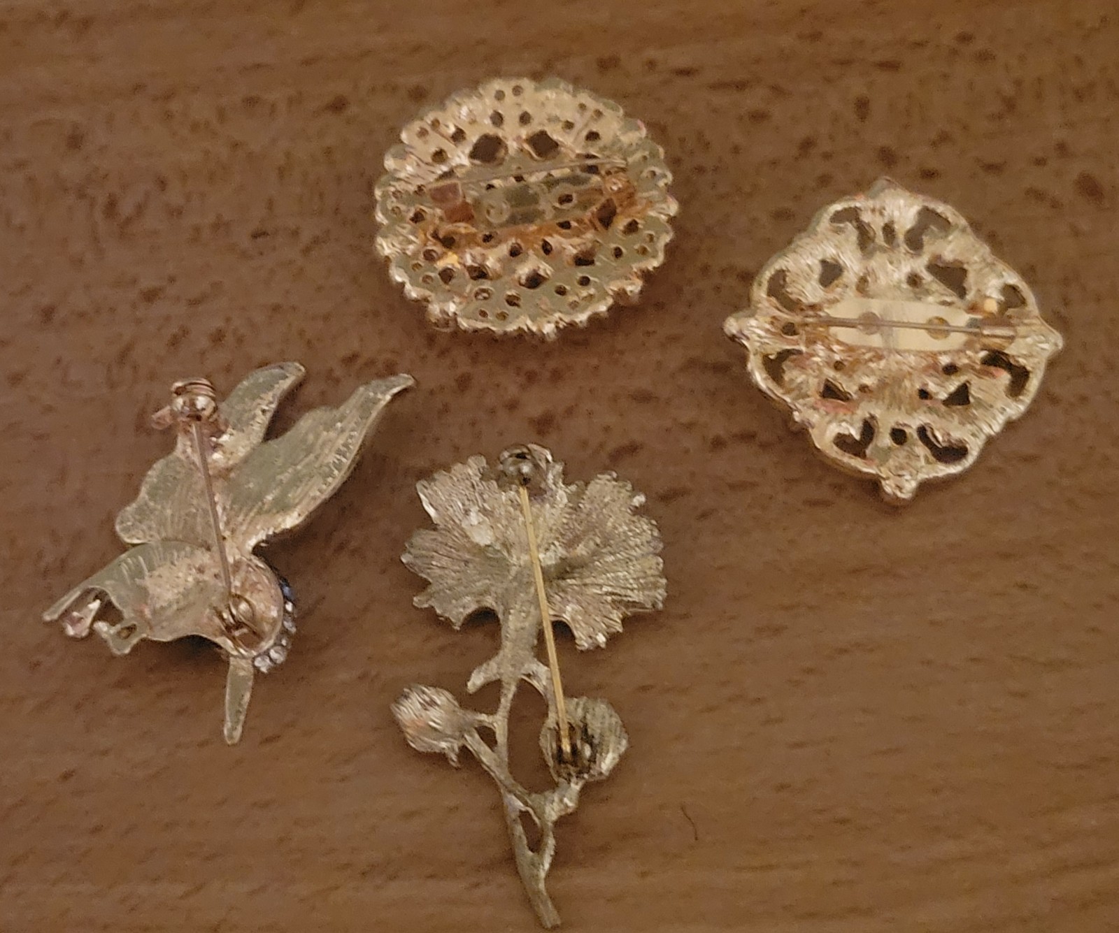 Flower Carnation Floral Hummingbird All Occasions Brooch Pin Lot CA USA P146