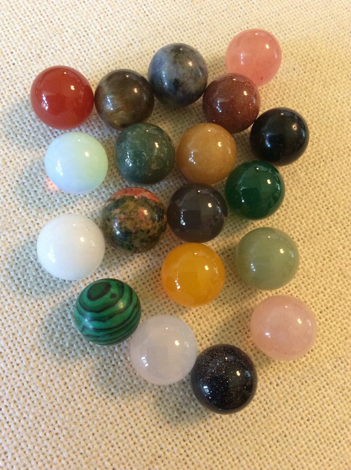 12 mm Gemstone Ball Sphere For Interchangeable Ring