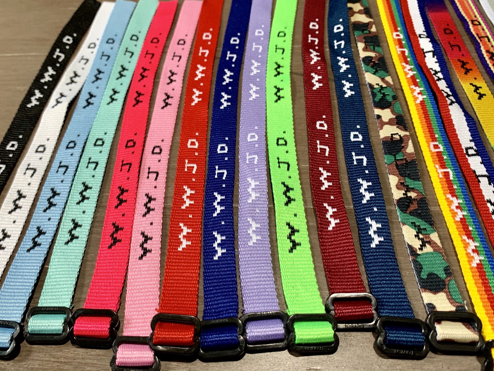 1 Woven Jesus Religious WWJD Bracelets Bracelet Fundraiser Fashion Wristbands