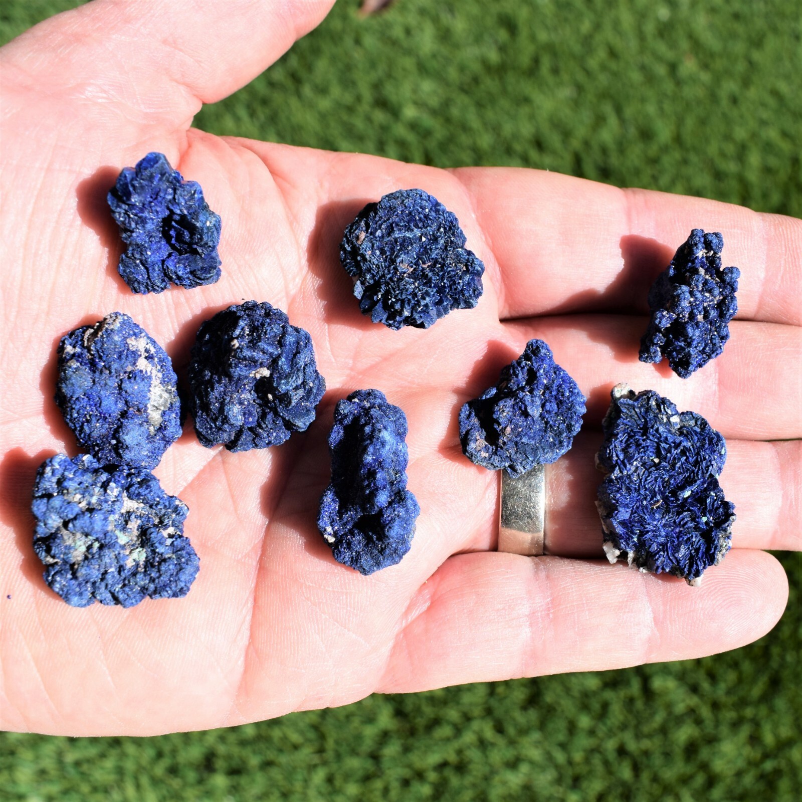 Azurite Pendant ULTIMATE PSYCHIC STONE + 20″ Stainless Steel Chain & Charger