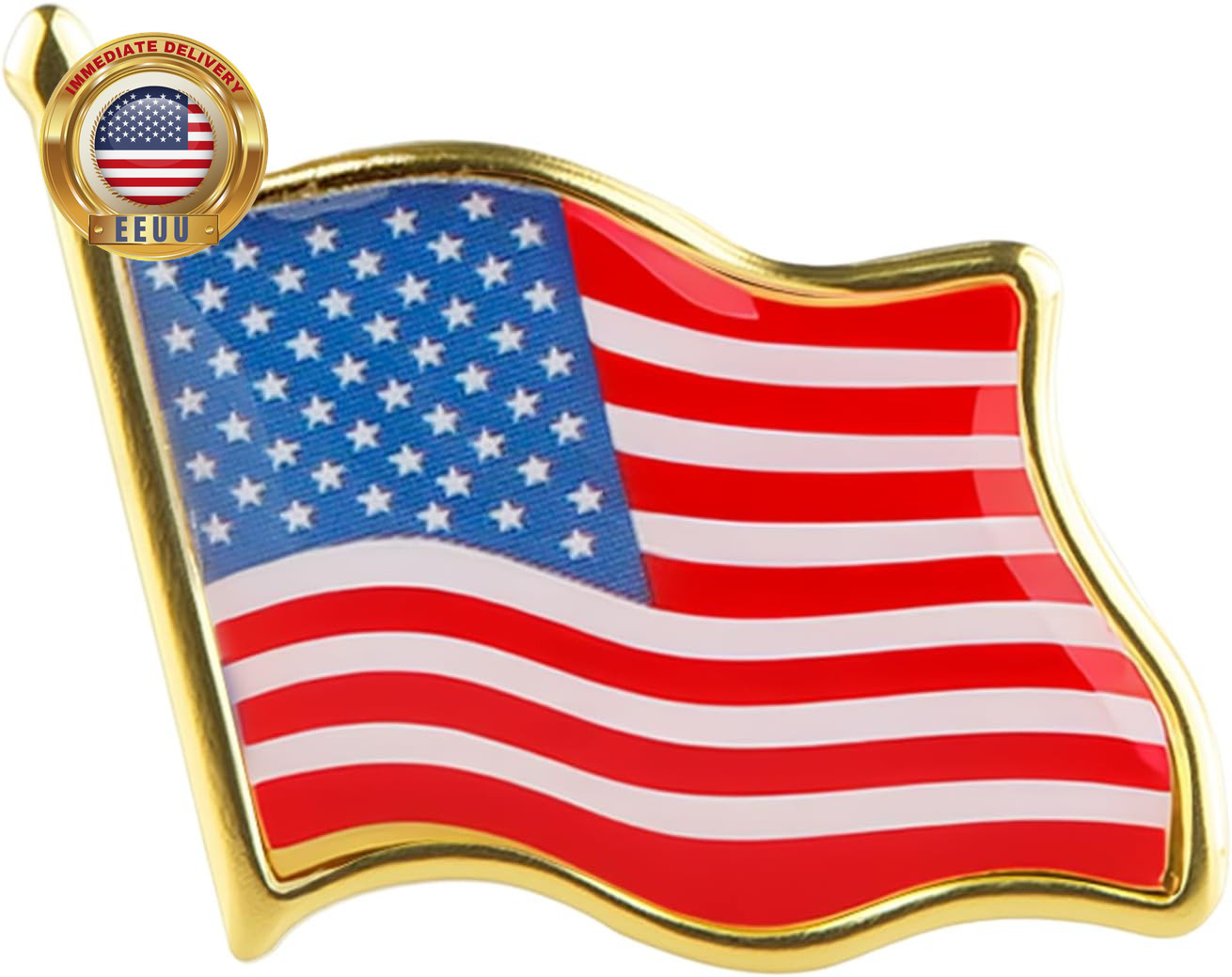 Country Flag Brooch Metal Alloy Souvenir Pin Shirt Hat Backpack Jewelry Accessor