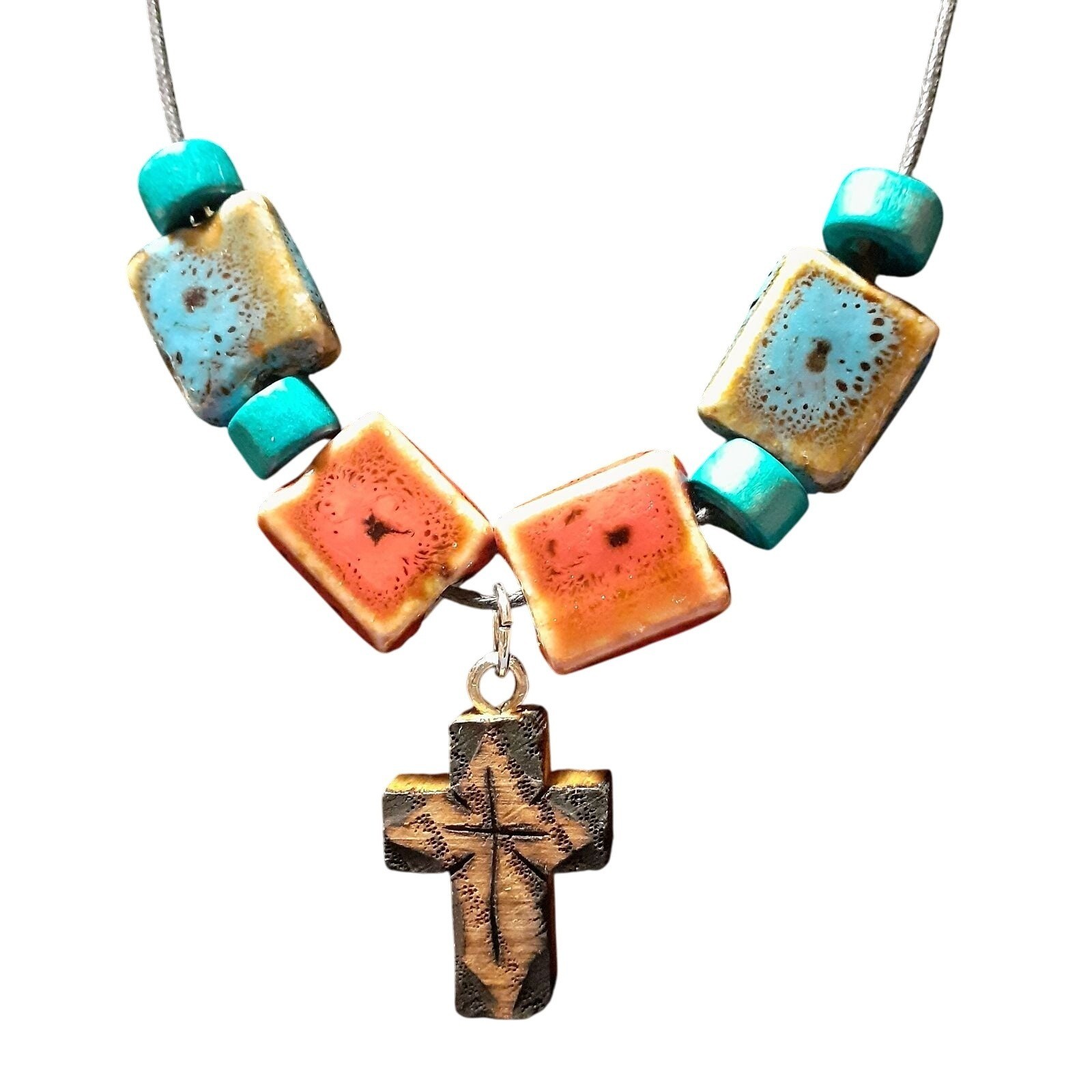 Handmade Casual Cross Necklaces