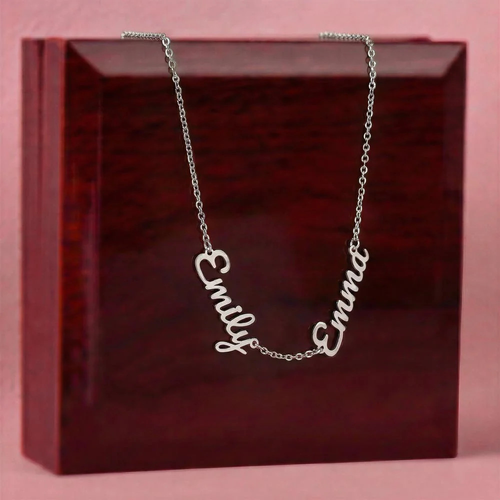 Personalized Multiple Name Necklace