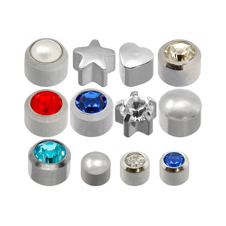 CAFLON SURGICAL STEEL MIXED GENERAL ASSORTED EAR PIERCING STUDS HYPOALLERGENIC