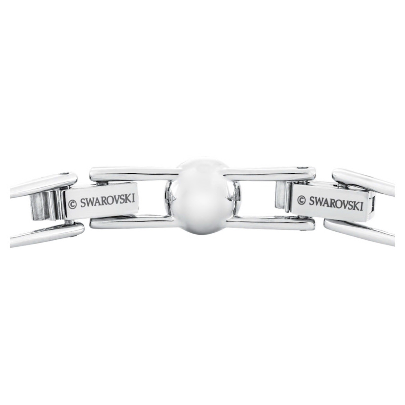 Swarovski Women’s Bracelet Angelic Clear Crystal Pave Rhodium Plated 5071173