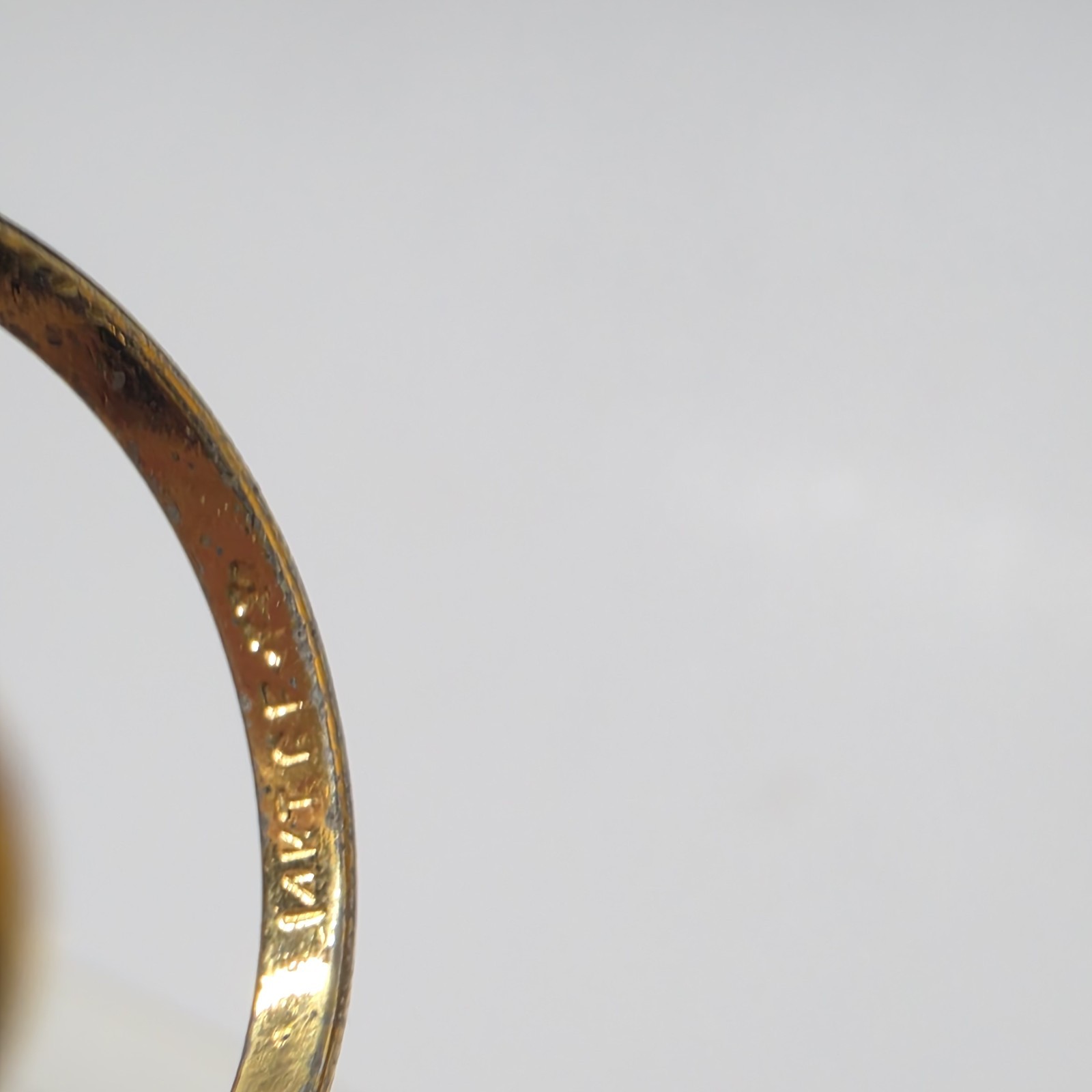 Vintage Ana BeKoach Cocktail Ring Multi Colored Cabochons 14K Gold Fill Size 6.5