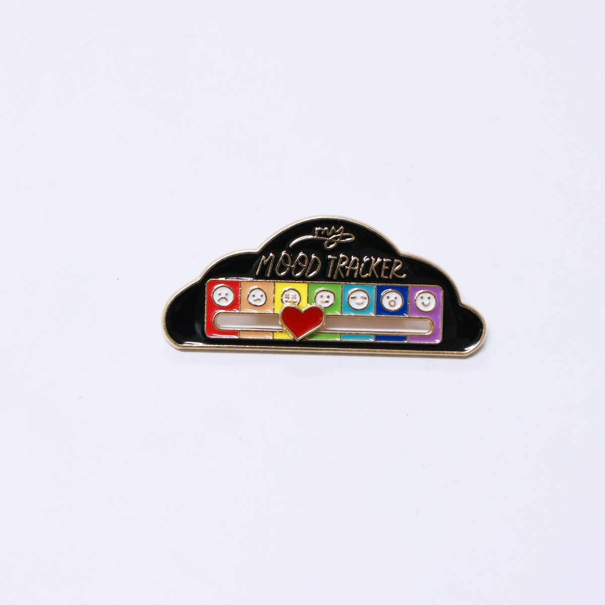 4Pcs My Social Battery Mood Brooch Pin Enamel Lapel Pins for Backpack Collar Hat