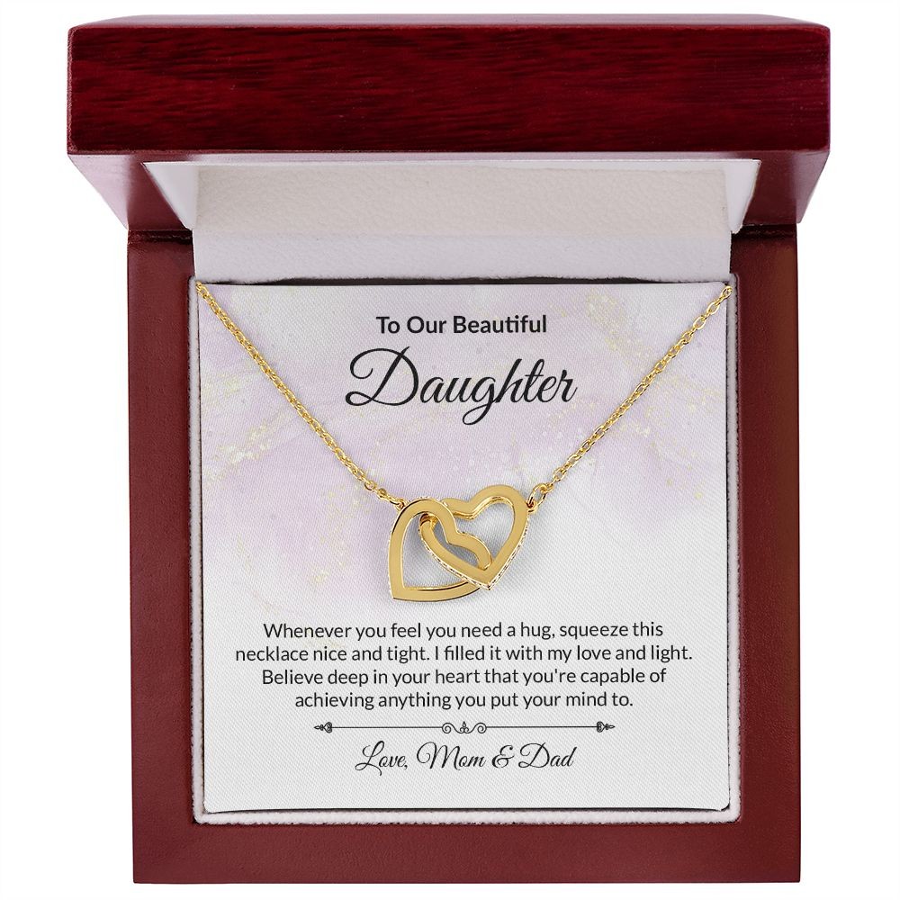 Daughter Necklace Gift From Mom, Birthday Gift, Graduation Jewelry Gift From Mom